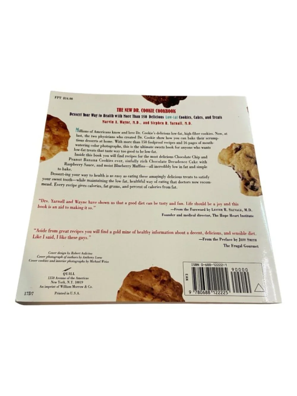 The New Dr. Cookie Cookbook Marvin A. Wayne Stephen R. Yarnall Paperbac